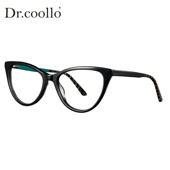 Drcoollo Sieviešu Acetāts Kaķu Acu Miopija / Lasījumā Recepšu Eyegalsses, photochromic Brilles, Progresīvās Brilles Dropshipping