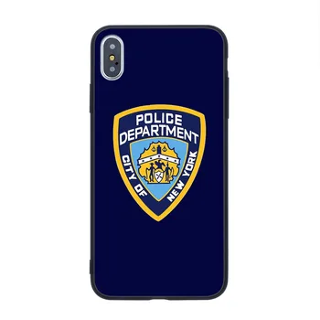 NYPD mīksto TPU robežu tālrunis lietā par iphone 11PRO MAX 11 X XS XR XSMAX 6, plus 7 7plus 8 8plus vāciņu