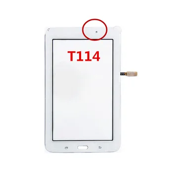 Augstākās Kvalitātes Touch Screen Samsung Galaxy Tab 3 Lite 7.0 SM-T110 T111 T113 T114 T116 Touch Sensors Stikla Lēcu Digitizer Panelis