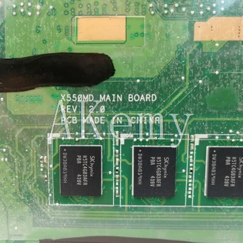 X550MJ mātesplati Par Asus X550MJ 4GB RAM N2940CPU GPU 1G Klēpjdators mātesplatē X550M X550MD Grāmatiņa mainboard pilnībā pārbaudīta