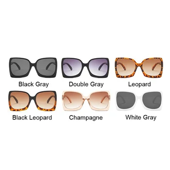 Kvadrātveida Lielgabarīta Saulesbrilles Sieviešu Vintage Luksusa, Saules Brilles Sieviešu Liels Rāmis Slīpuma Spogulis Retro Oculos De Sol Gafas
