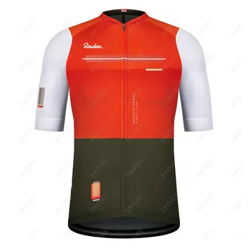 Vīriešu Velo Svīteri 2021 Raudax Komanda Riteņbraukšana Apģērbu Elpojošs Sacīkšu Sporta, Mtb Velosipēdu Jersey Triatlona Riteņbraukšana T-krekls