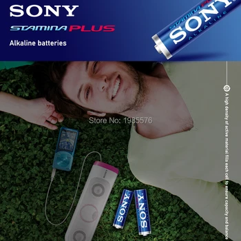 2GAB Oriģināls Sony 1,5 V AA Sārma Baterijas LR6 LR03 Elektriskā zobu suka Rotaļlietas Lukturīti Peli pulkstenis Sausā Primārās Baterijas